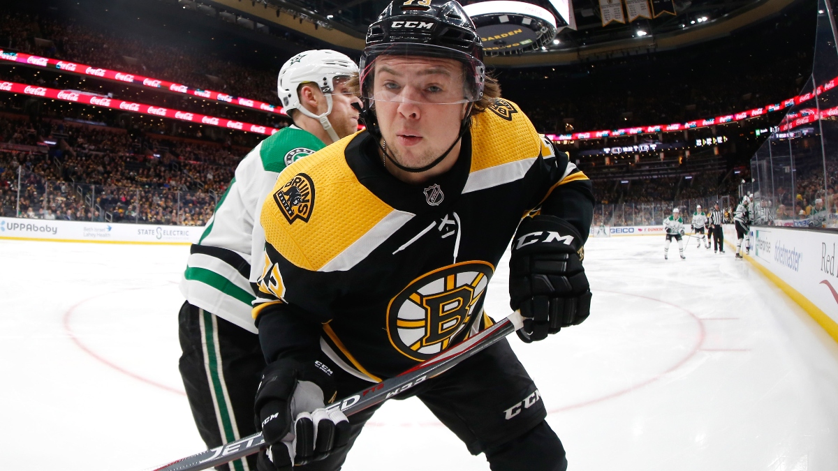 Boston Bruins defenseman Charlie McAvoy