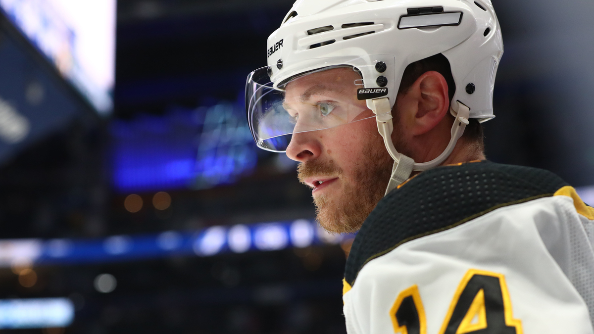 Boston Bruins Forward Chris Wagner