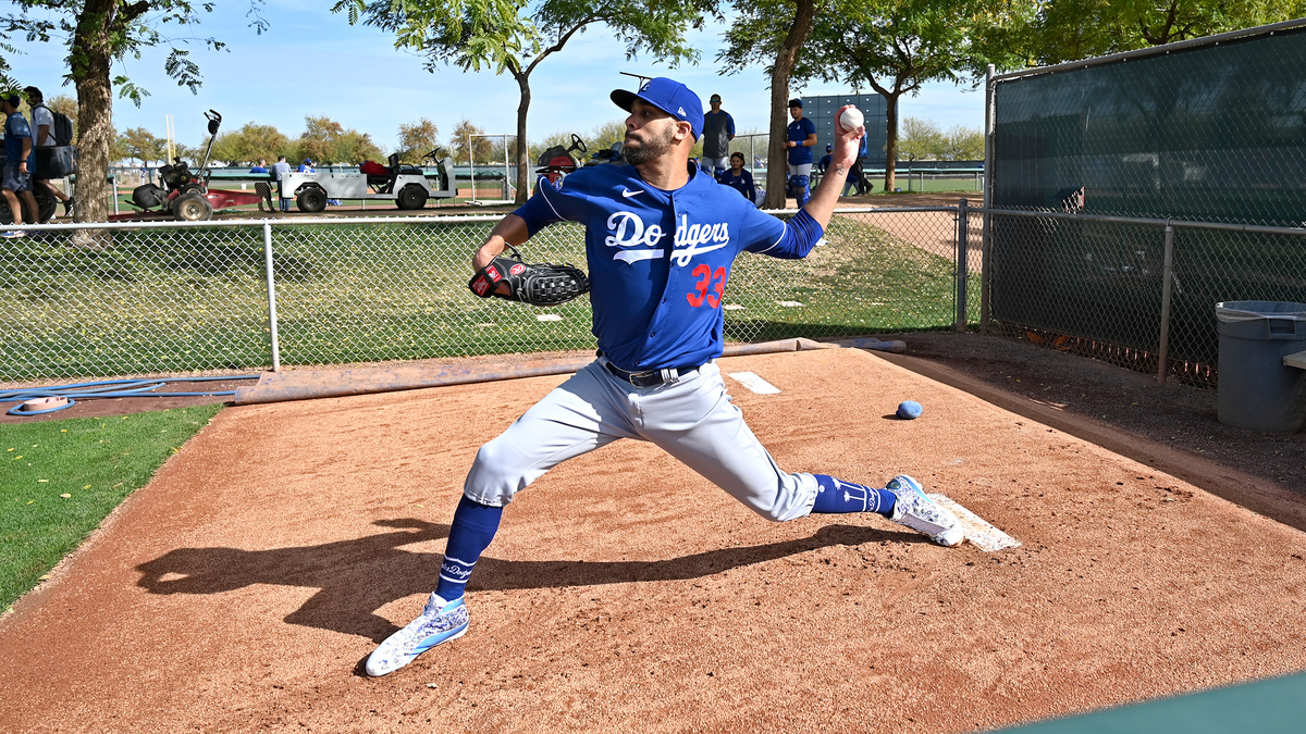 Los Angeles Dodgers pitcher David Price
