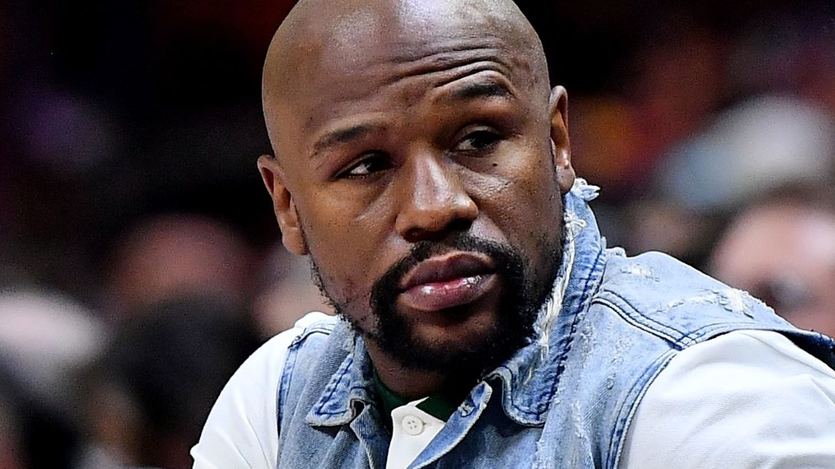 Former championship boxer Floyd Mayweather Jr.