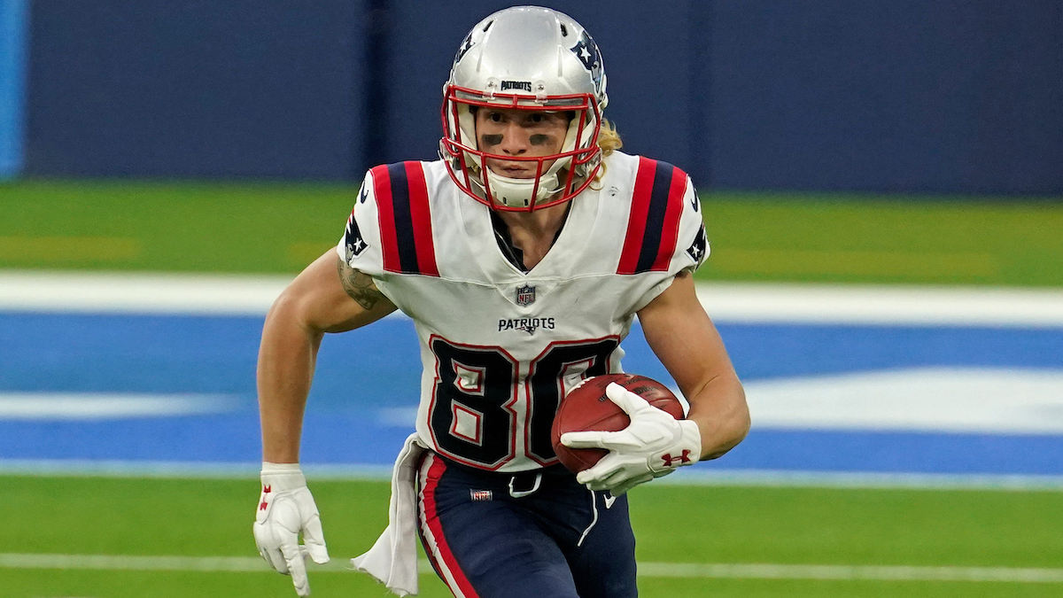 New England Patriots wide receiver Gunner Olszewski