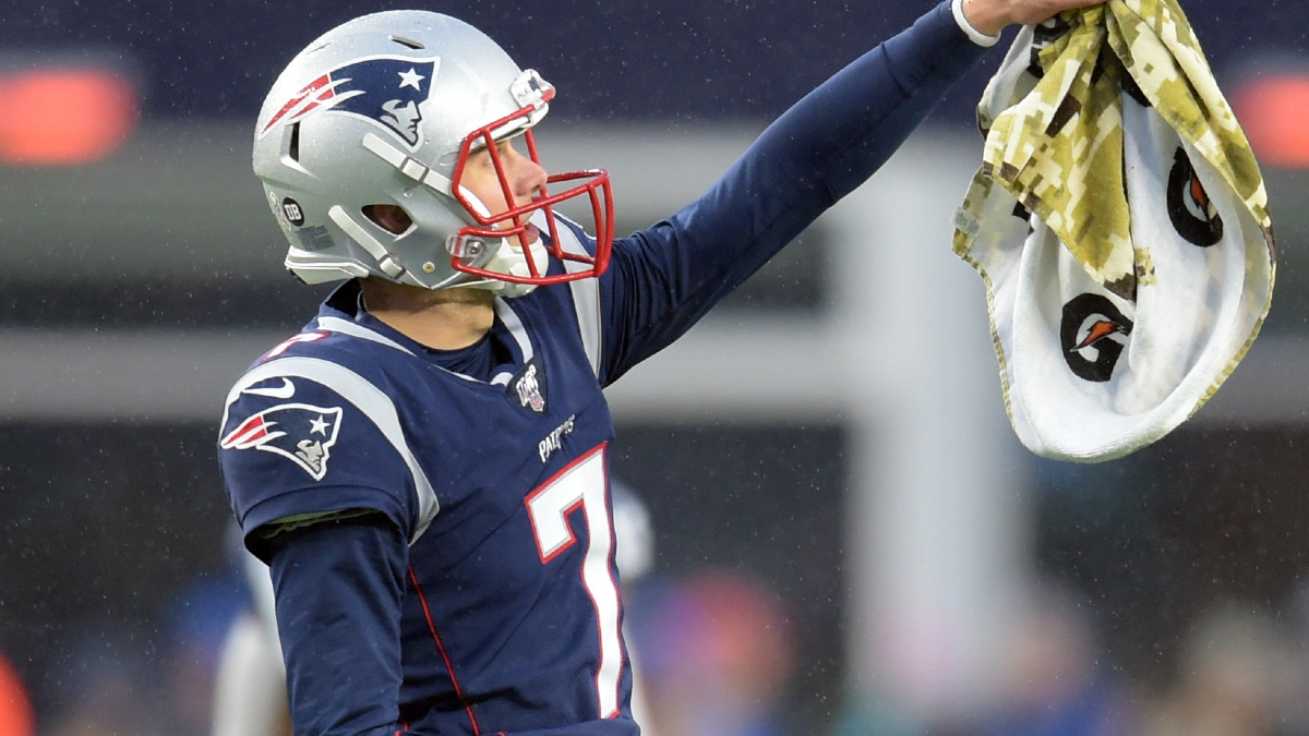 New England Patriots punter Jake Bailey
