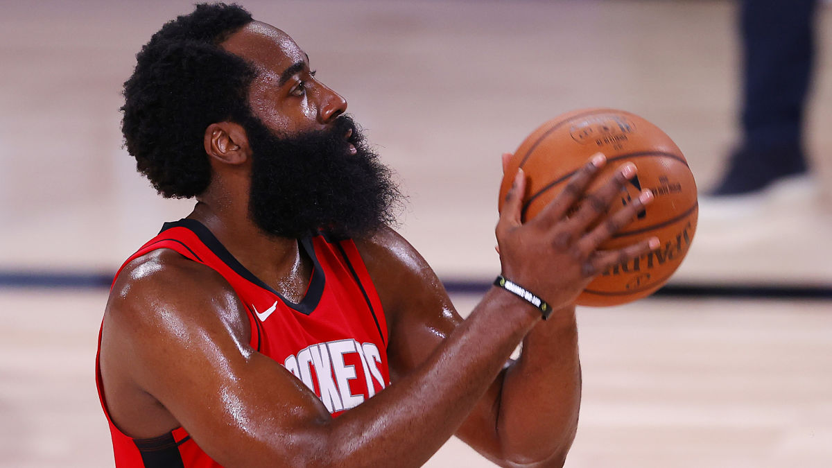 Houston Rockets guard James Harden