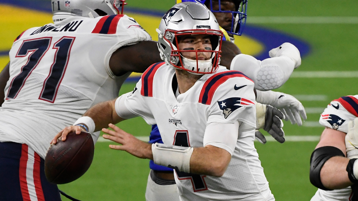 New England Patriots quarterback Jarrett Stidham