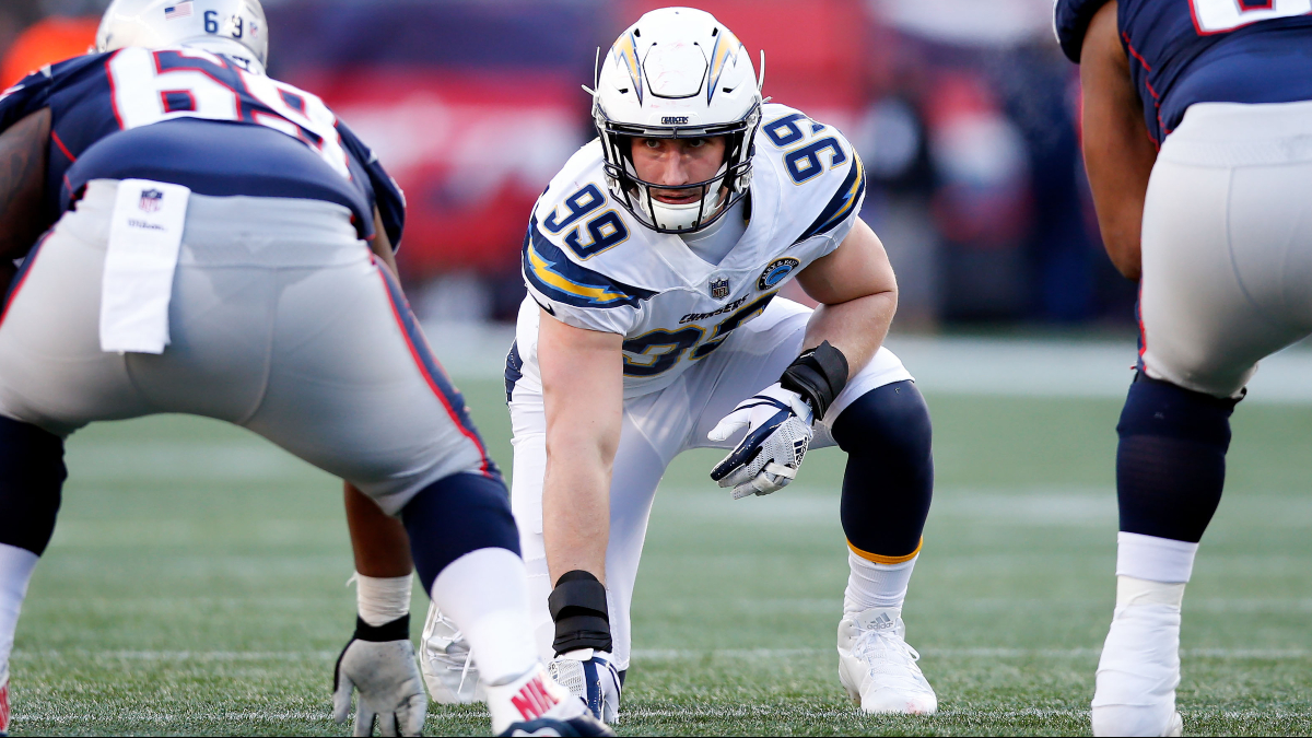 Los Angeles Chargers defensive end Joey Bosa