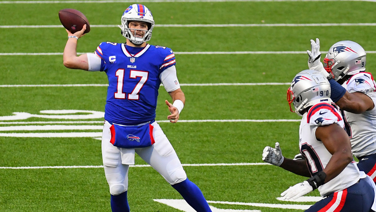 Buffalo Bills quarterback Josh Allen
