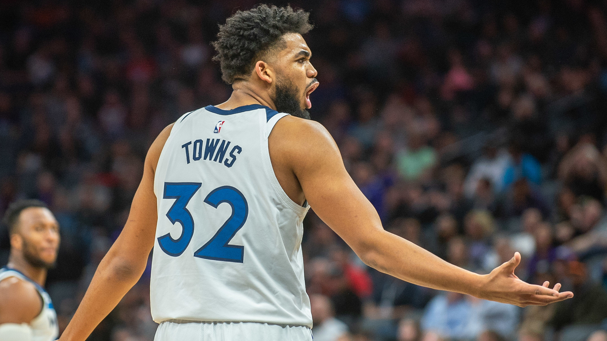 Minnesota Timberwolves Center Karl-Anthony Towns