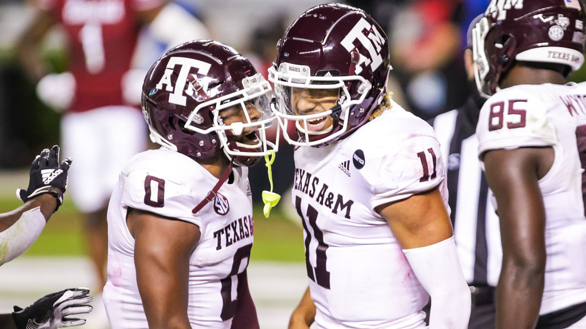 Texas A&M Aggies quarterback Kellen Mond