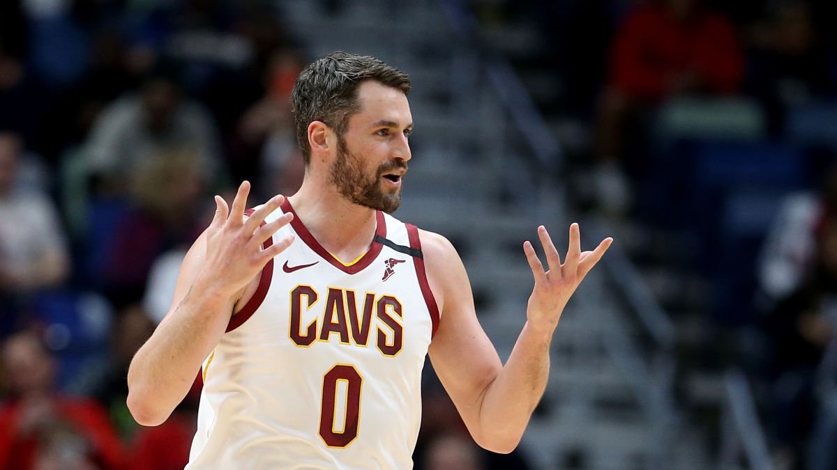 Cleveland Cavaliers forward Kevin Love