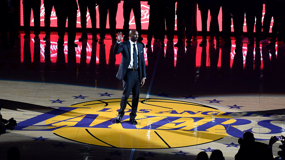Former Los Angeles Lakers guard Kobe Bryant