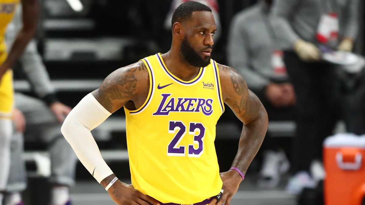 Los Angeles Lakers forward LeBron James