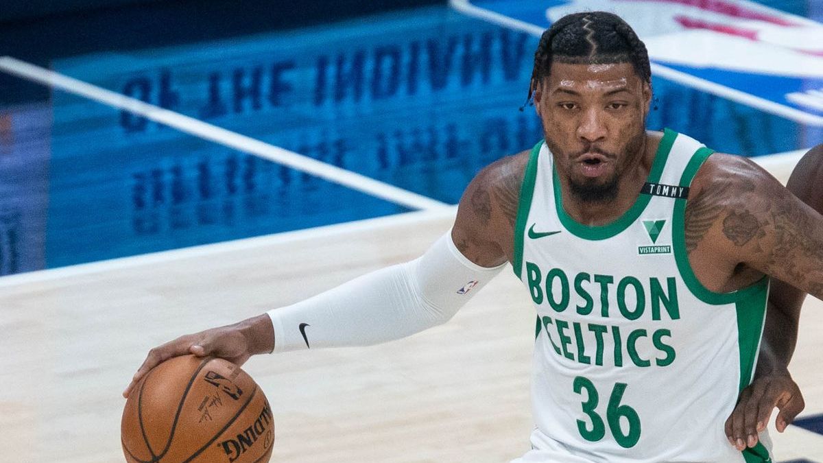 Boston Celtics guard Marcus Smart