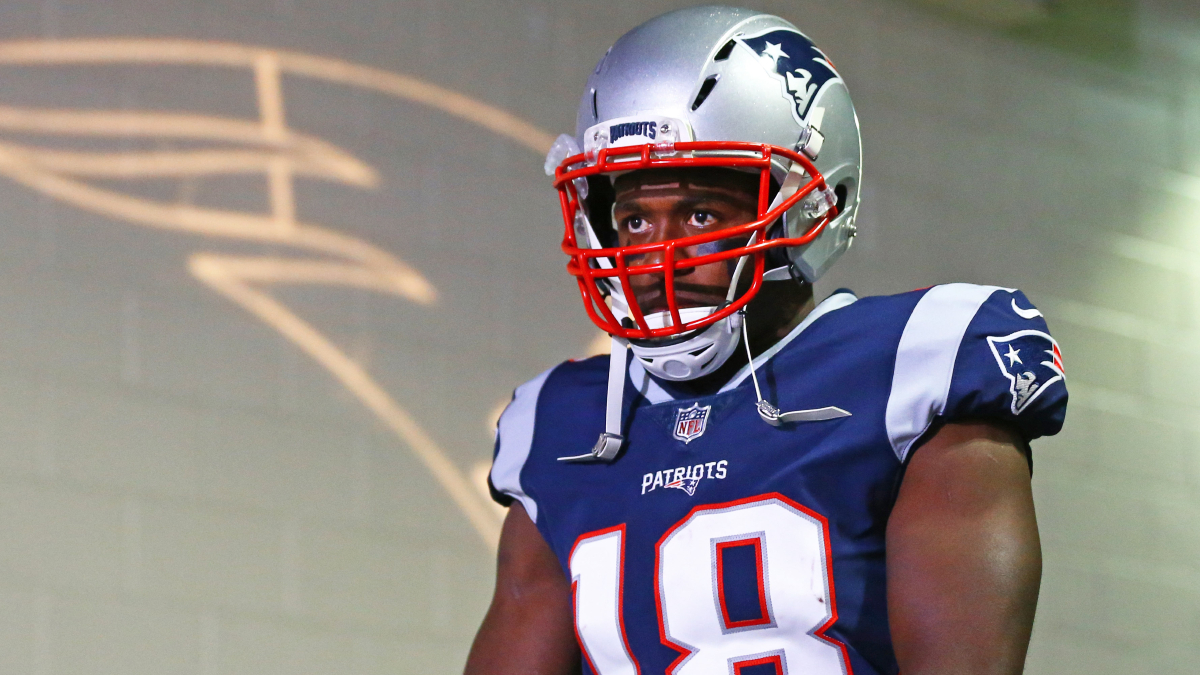 New England Patriots wide receiver Matthew Slater