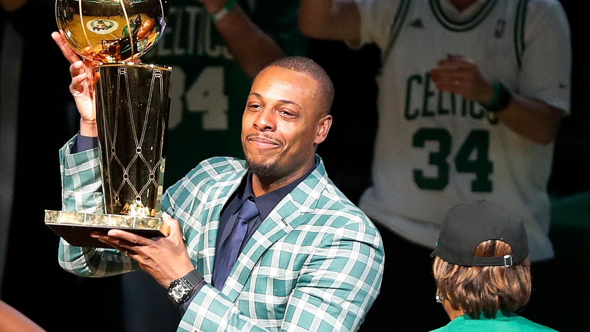 Former Boston Celtics forward Paul Pierce
