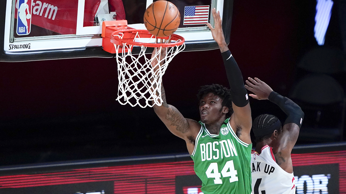 Boston Celtics Center Robert Williams