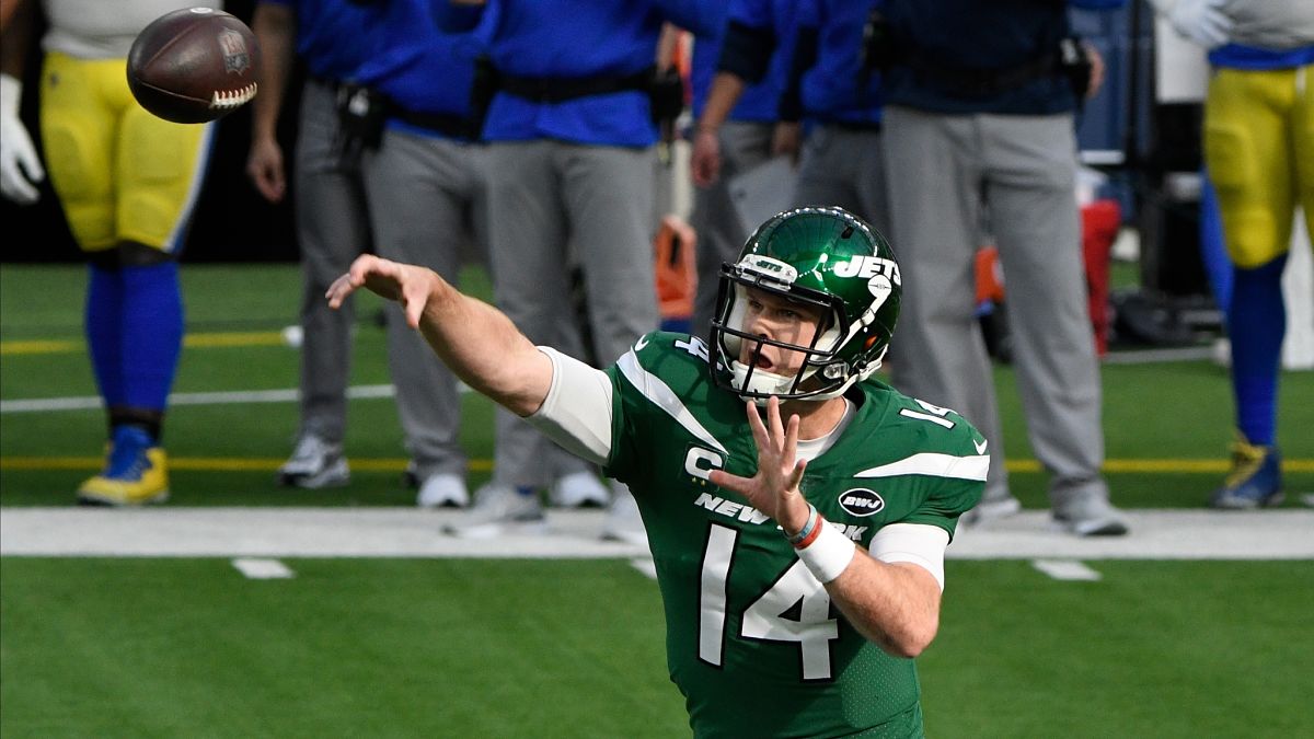 New York Jets quarterback Sam Darnold