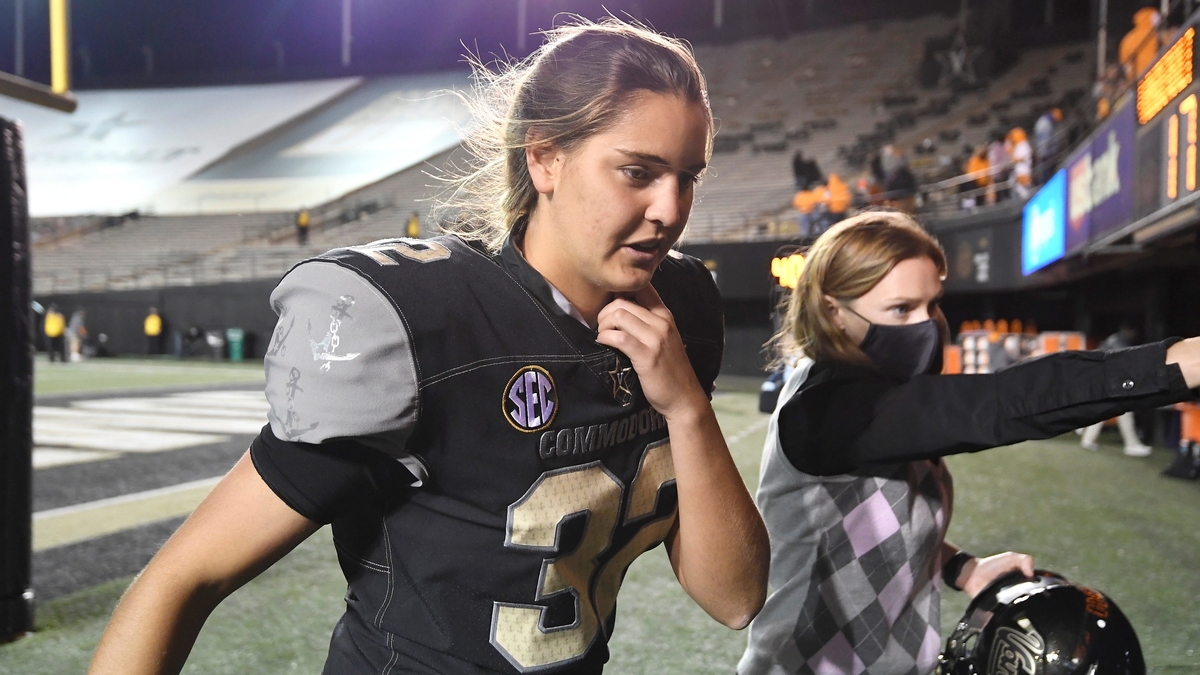 Vanderbilt Commodores Soccer Player Sarah Fuller