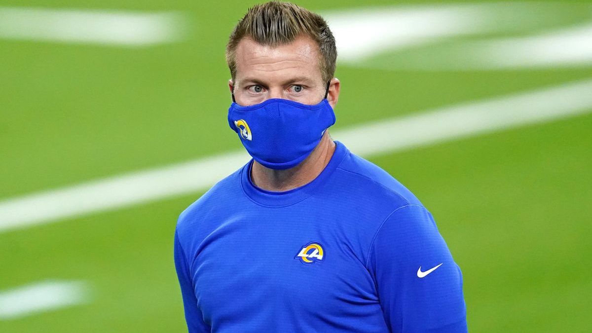 Los Angeles Rams coach Sean McVay