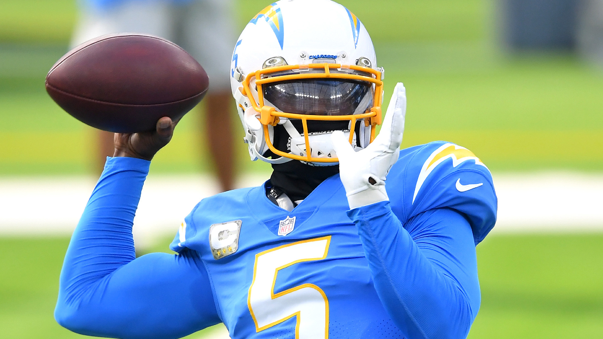 Los Angeles Chargers quarterback Tyrod Taylor