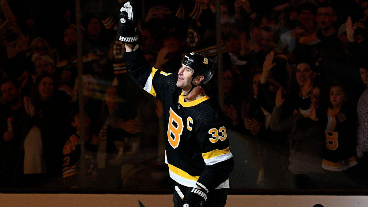 Former Boston Bruins defenseman Zdeno Chara