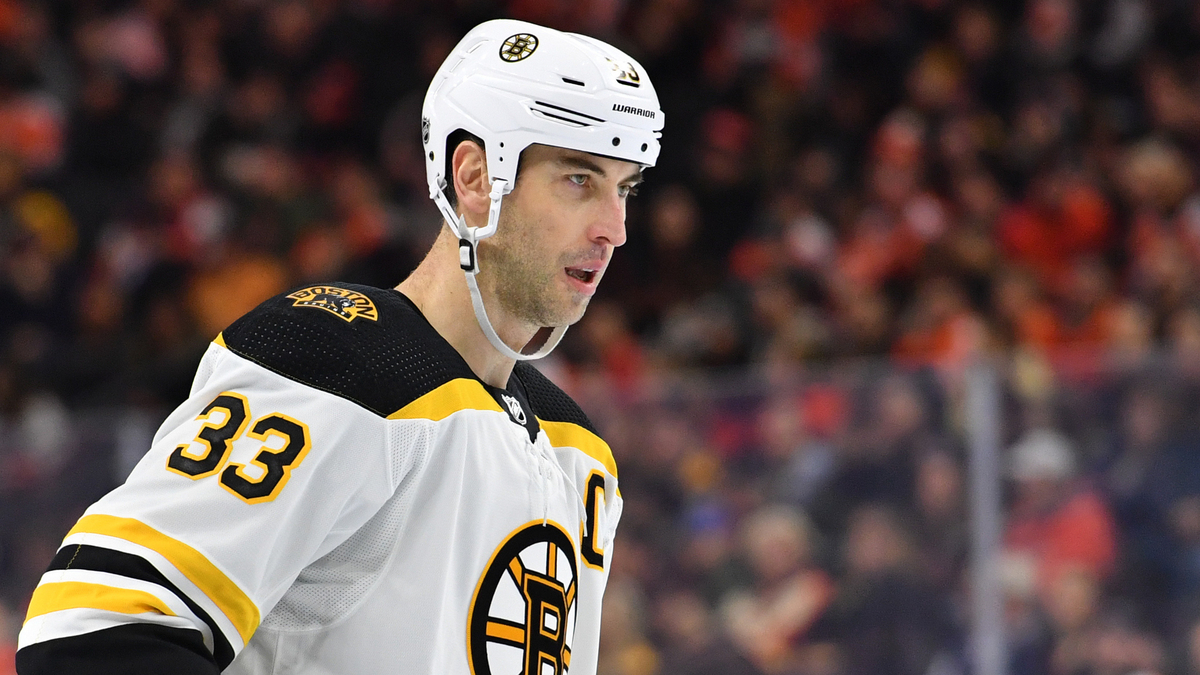 Retired Boston Bruins defenseman Zdeno Chara