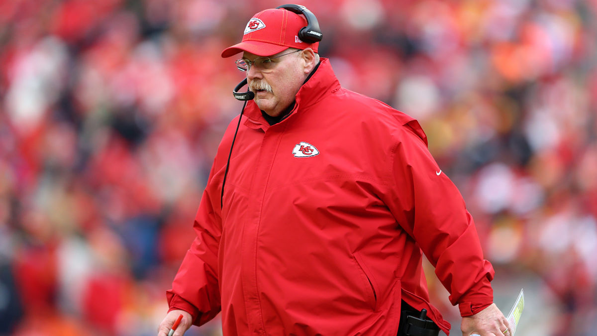 Kansas City Chiefs head coach Andy Reid