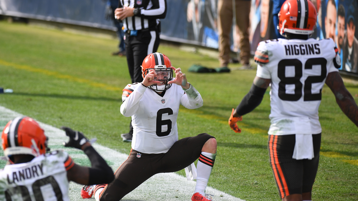 Cleveland Browns quarterback Baker Mayfield