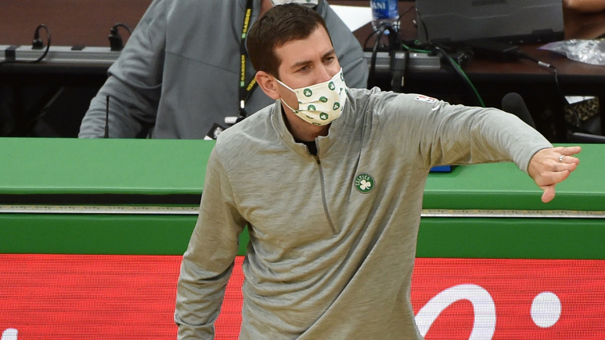 Boston Celtics head coach Brad Stevens