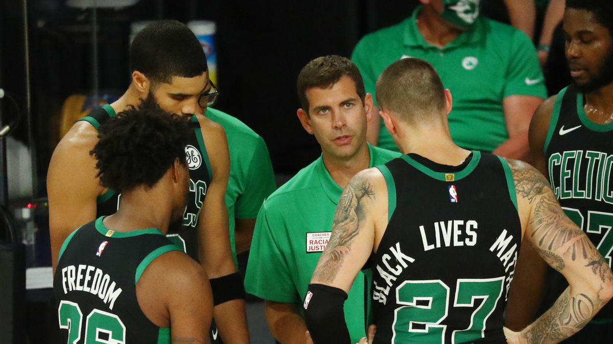 Boston Celtics head coach Brad Stevens