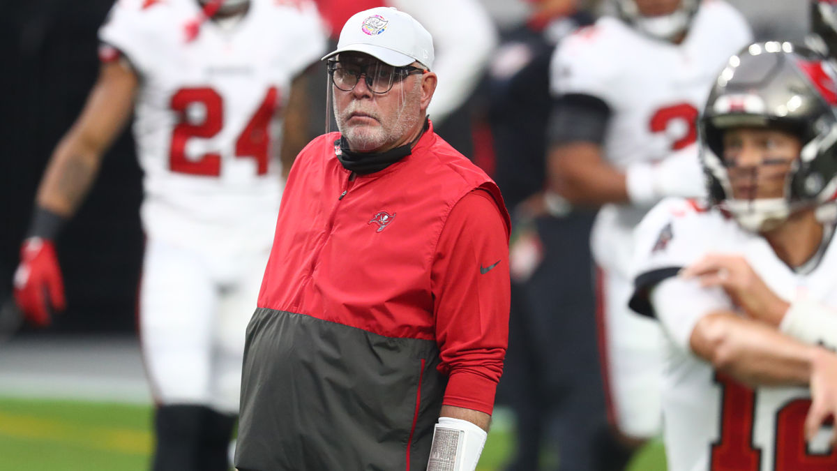 Tampa Bay Buccaneers head coach Bruce Arians