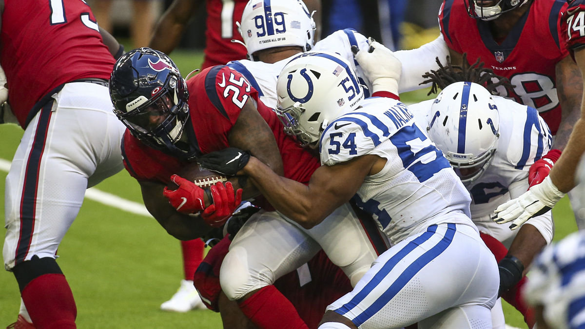 Houston Texans running back Duke Johnson
