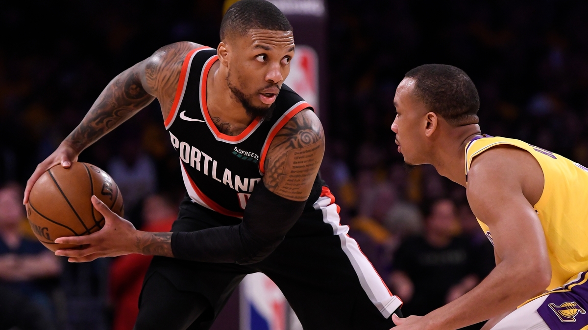 Portland Trail Blazers guard Damian Lillard