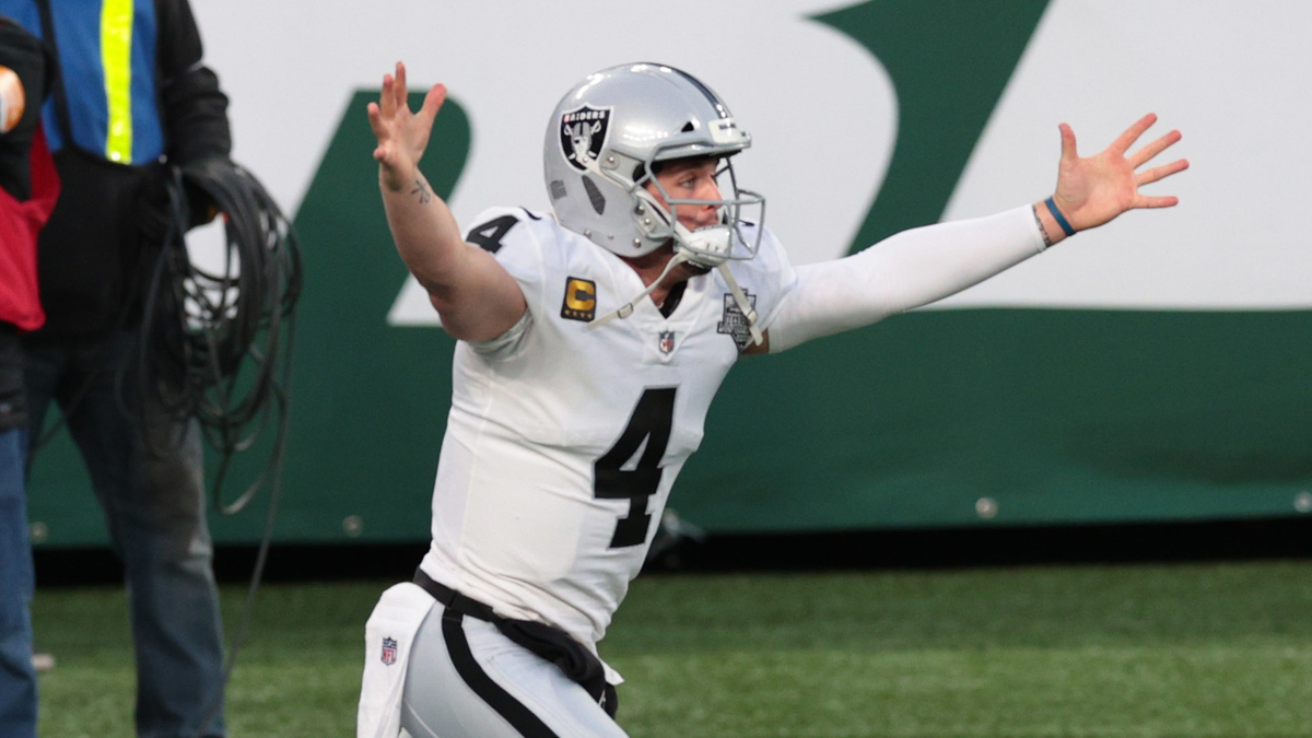 Las Vegas Raiders quarterback Derek Carr