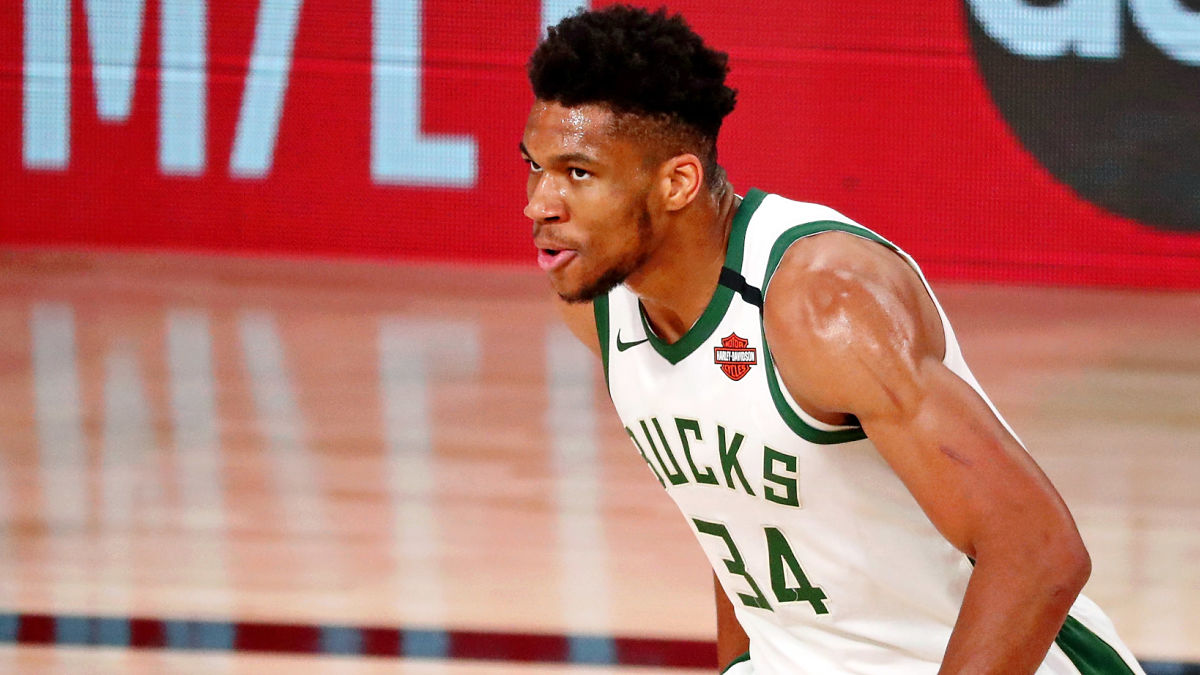 Milwaukee Bucks forward Giannis Antetokounmpo