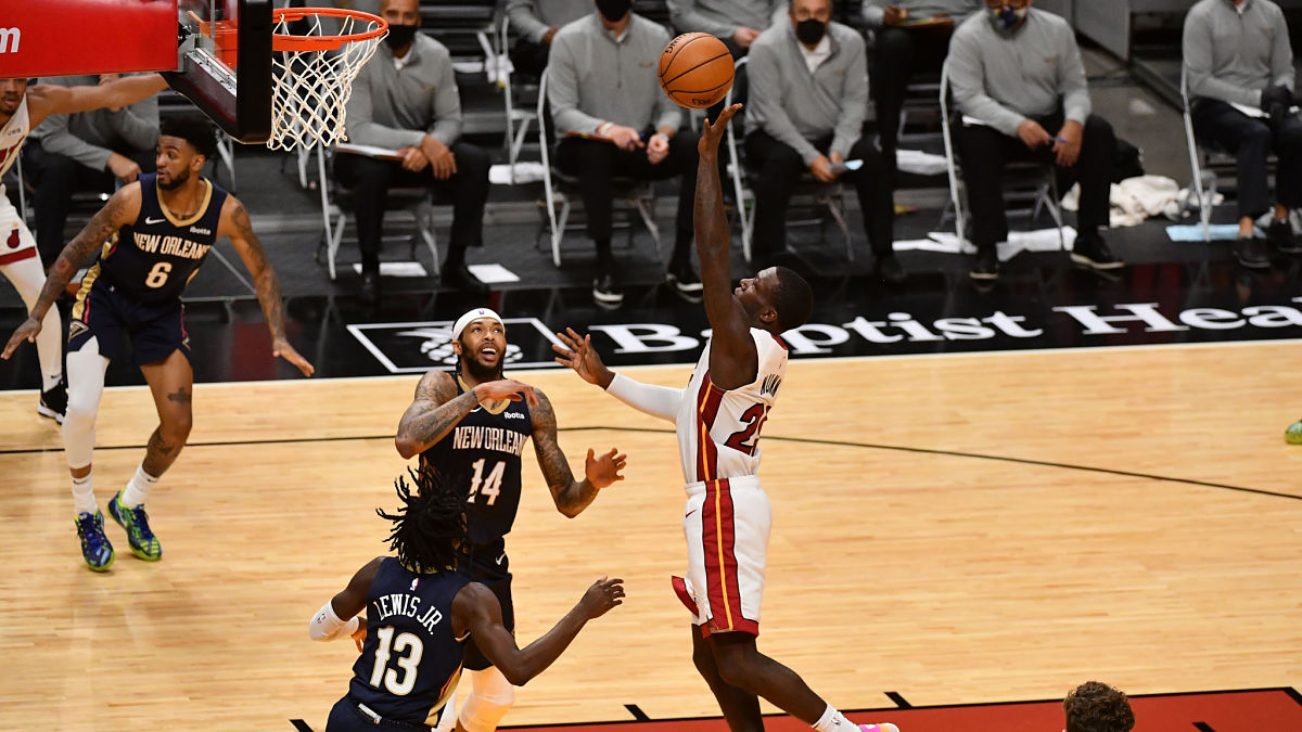 Miami Heat guard Kendrick Nunn