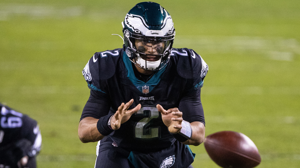 Philadelphia Eagles quarterback Jalen Hurts
