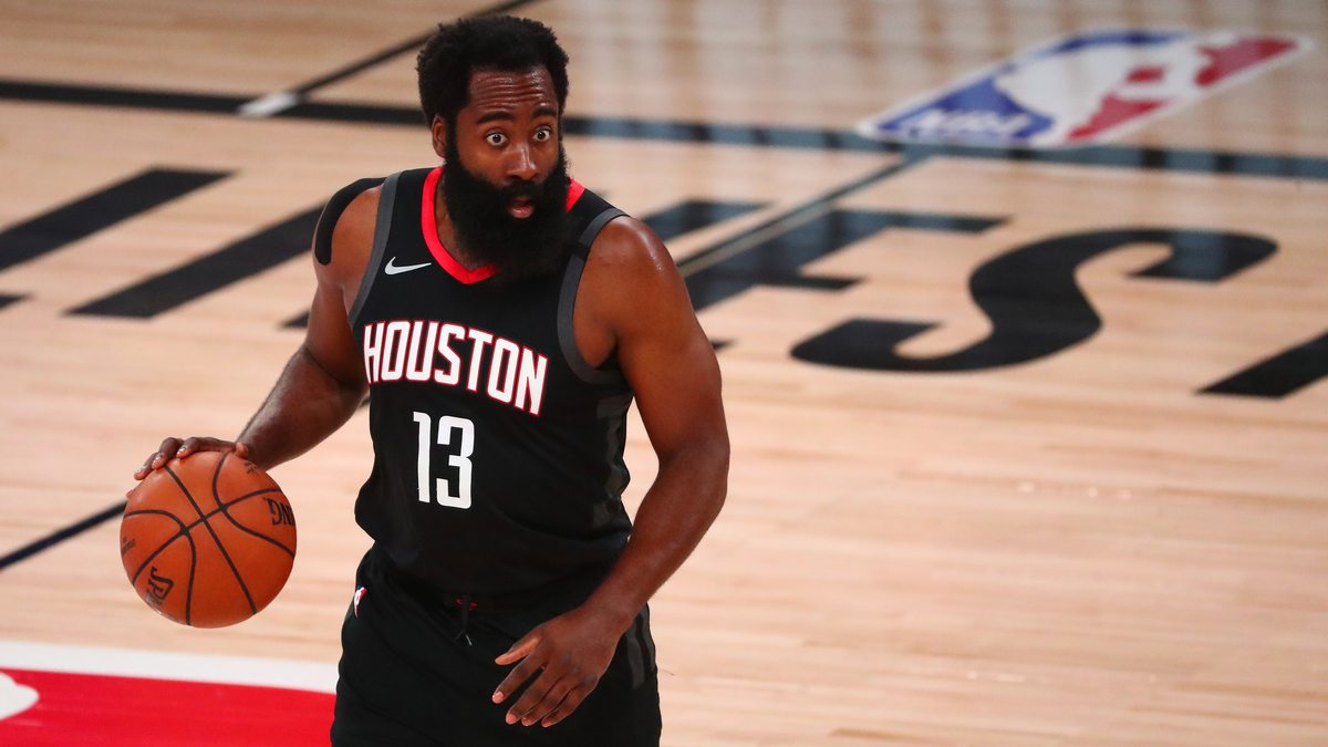 Houston Rockets guard James Harden