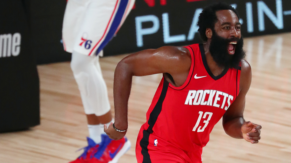 Houston Rockets guard James Harden