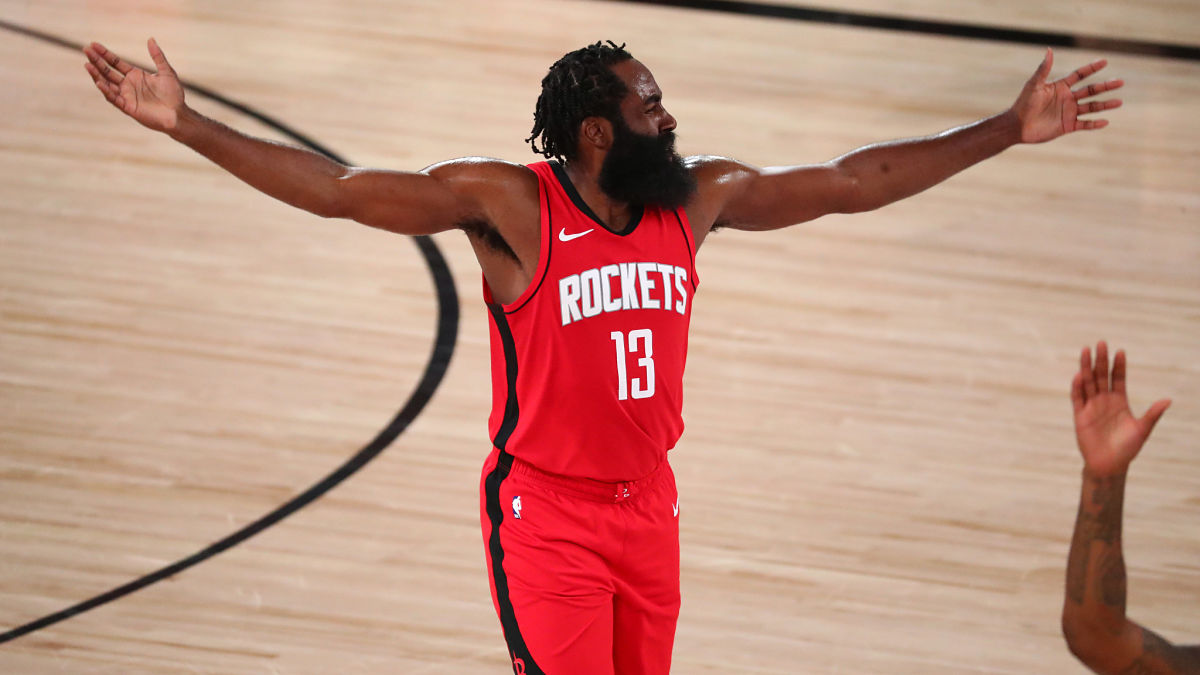 Houston Rockets guard James Harden