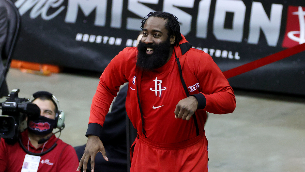 Houston Rockets guard James Harden