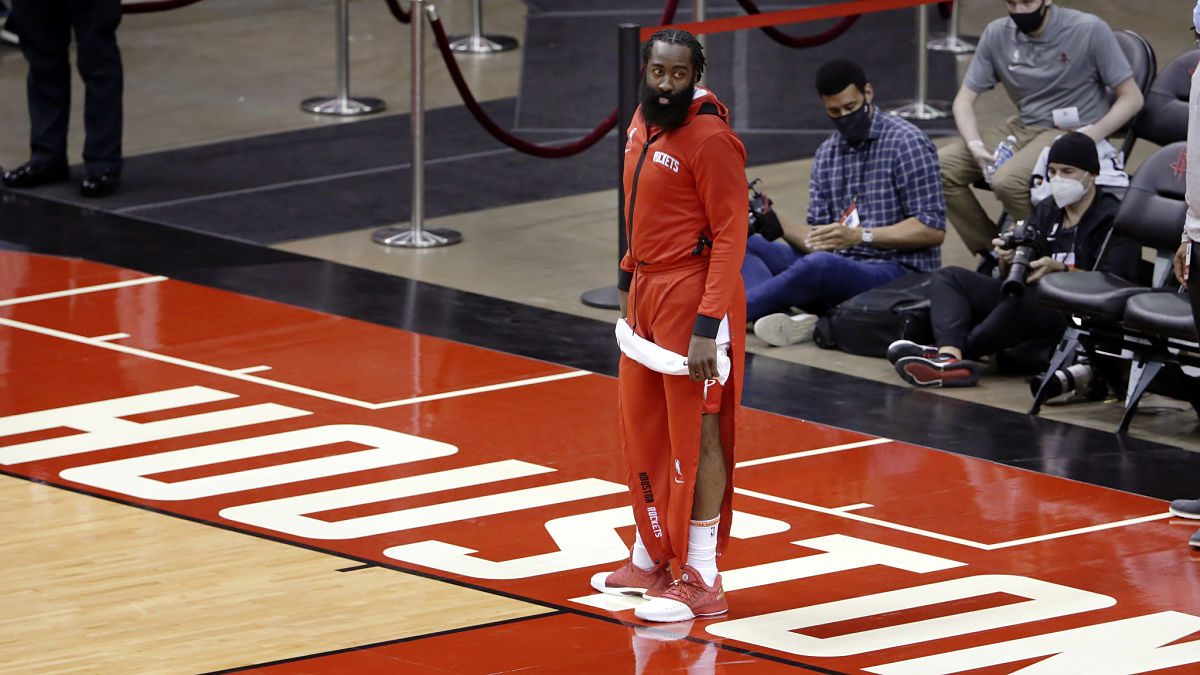 Houston Rockets guard James Harden