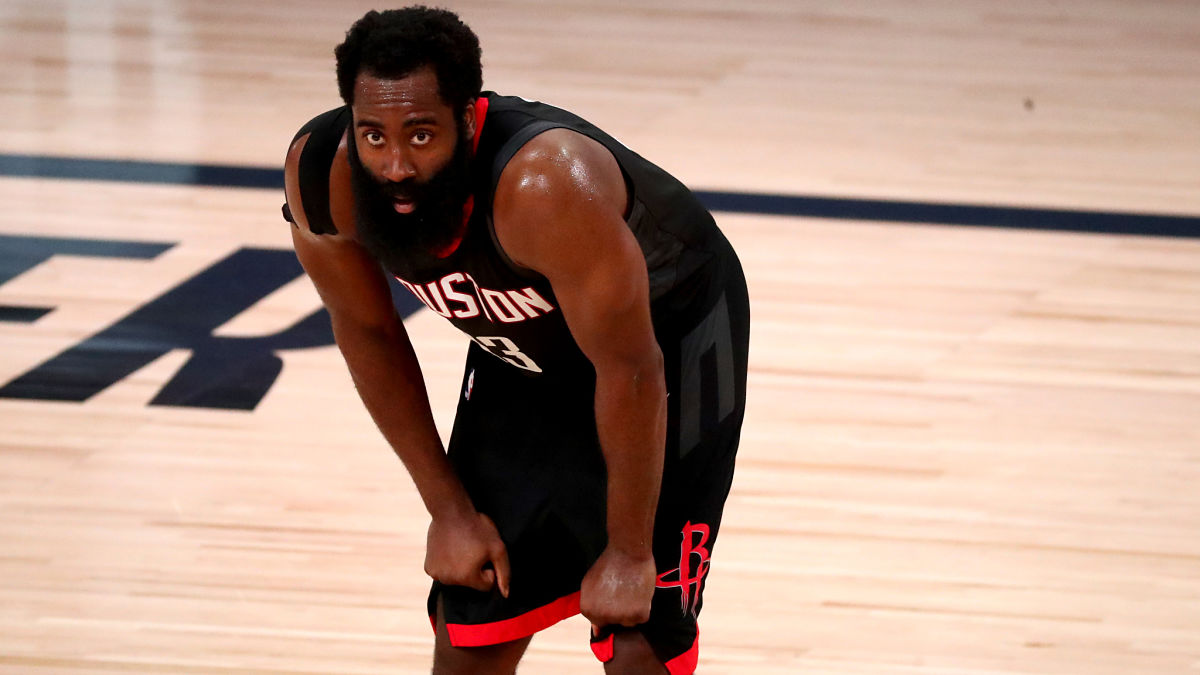 Houston Rockets guard James Harden