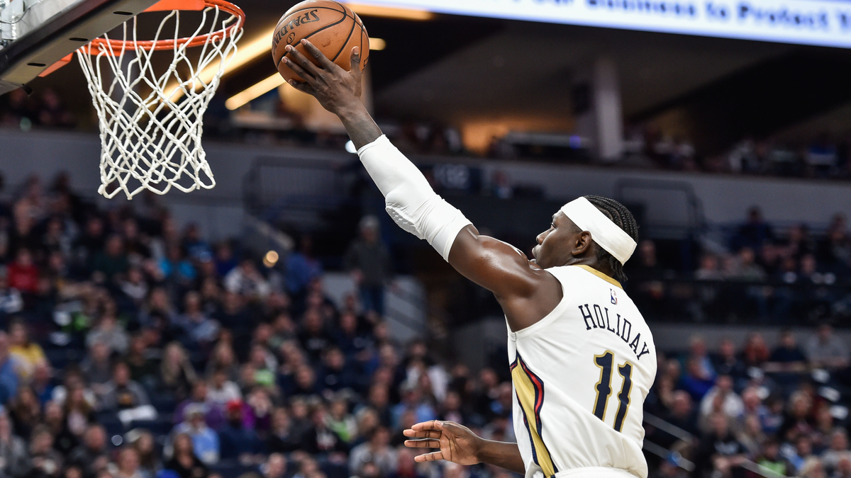 Milwaukee Bucks guard Jrue Holiday
