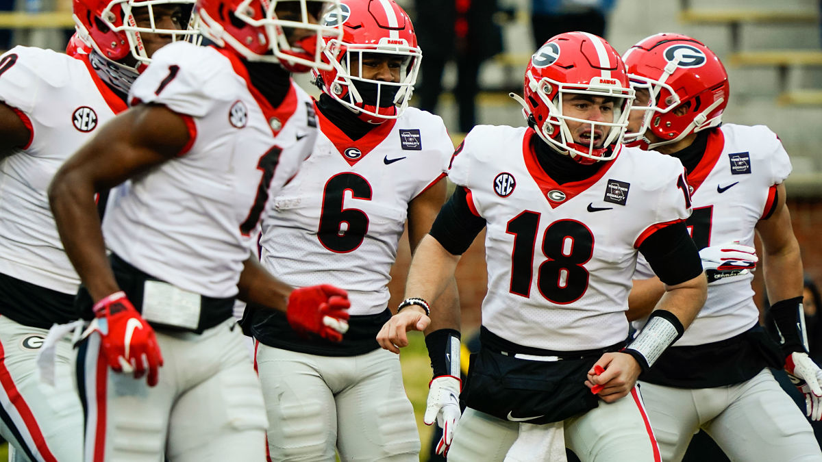 Georgia quarterback JT Daniels