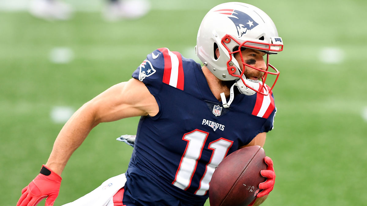 New England Patriots receiver Julian Edelman
