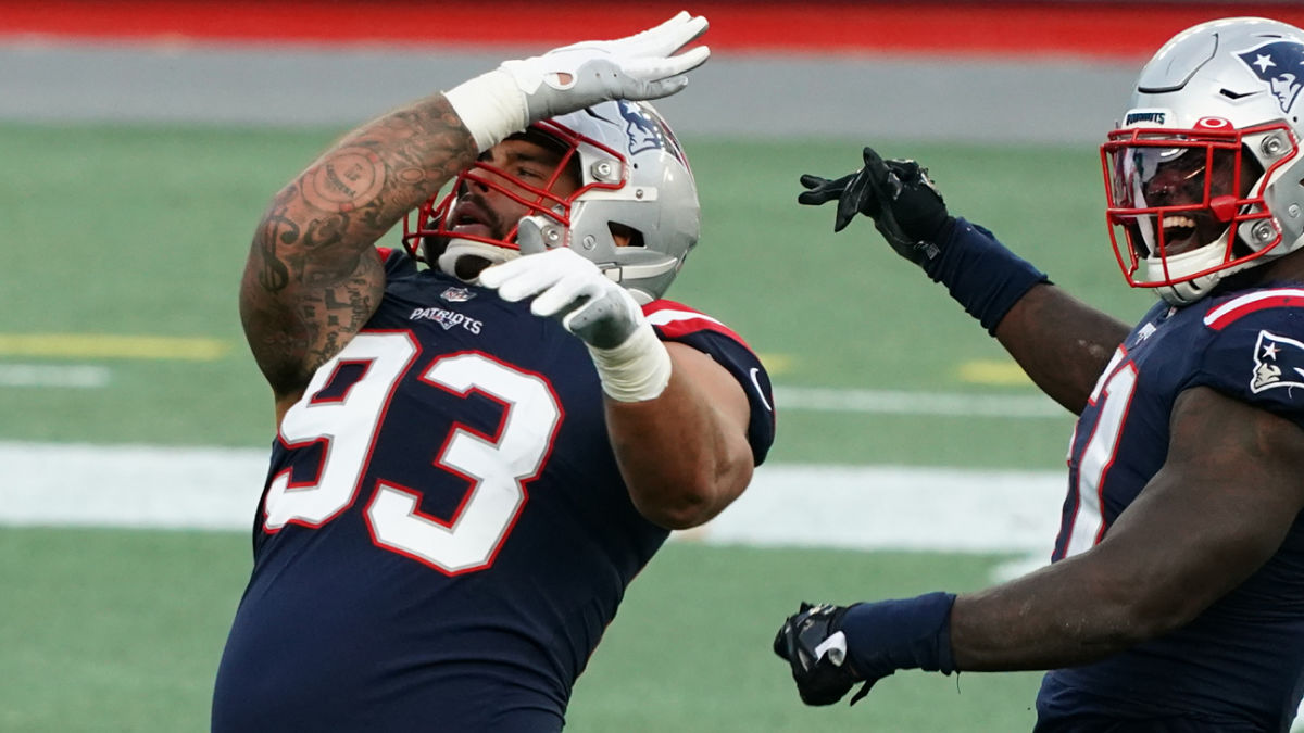 New England Patriots defensive tackle Lawrence Guy
