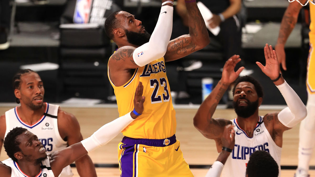 Los Angeles Lakers forward LeBron James