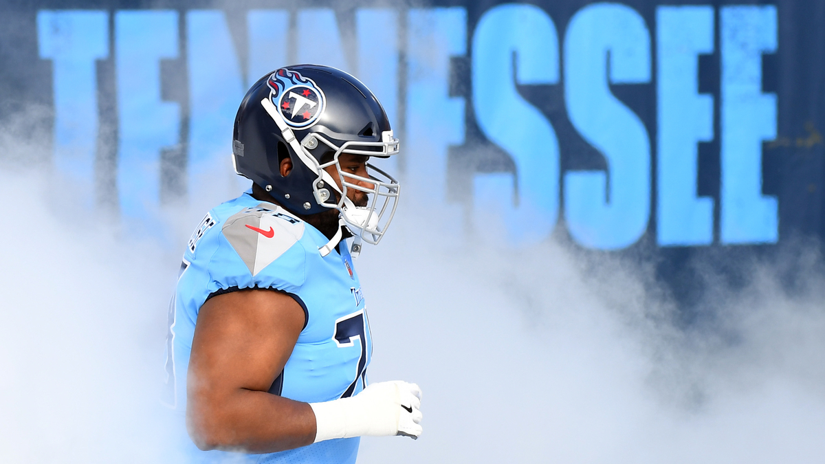 Tennessee Titans offensive lineman Marshall Newhouse