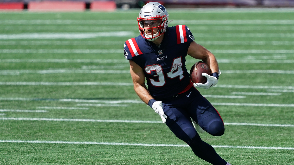 New England Patriots running back Rex Burkhead