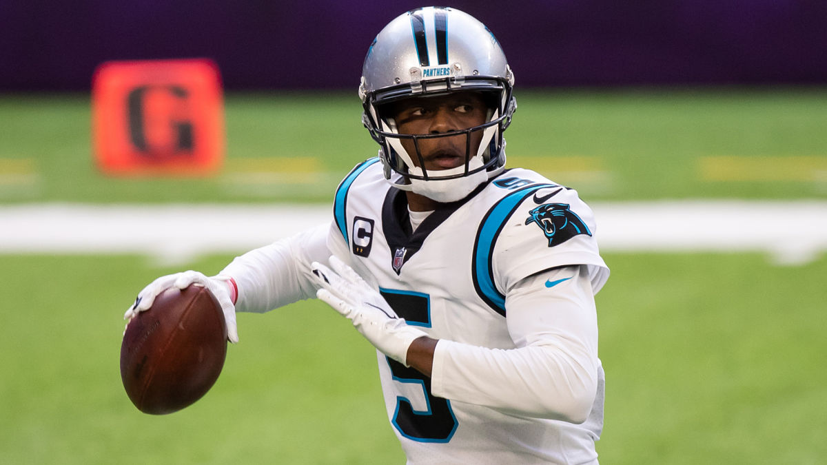 Carolina Panthers quarterback Teddy Bridgewater